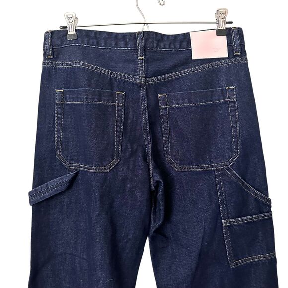 ZGY DENIM Relaxed Wide Leg Denim Dark Wash‎ Size 26 - Picture 3 of 4